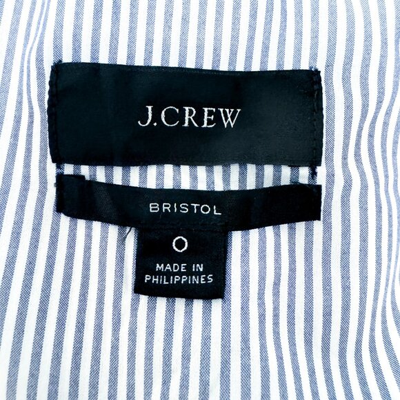 J. Crew Stretch Linen Bristol Blazer Pale Pink Women's Size 0 - Picture 4 of 6